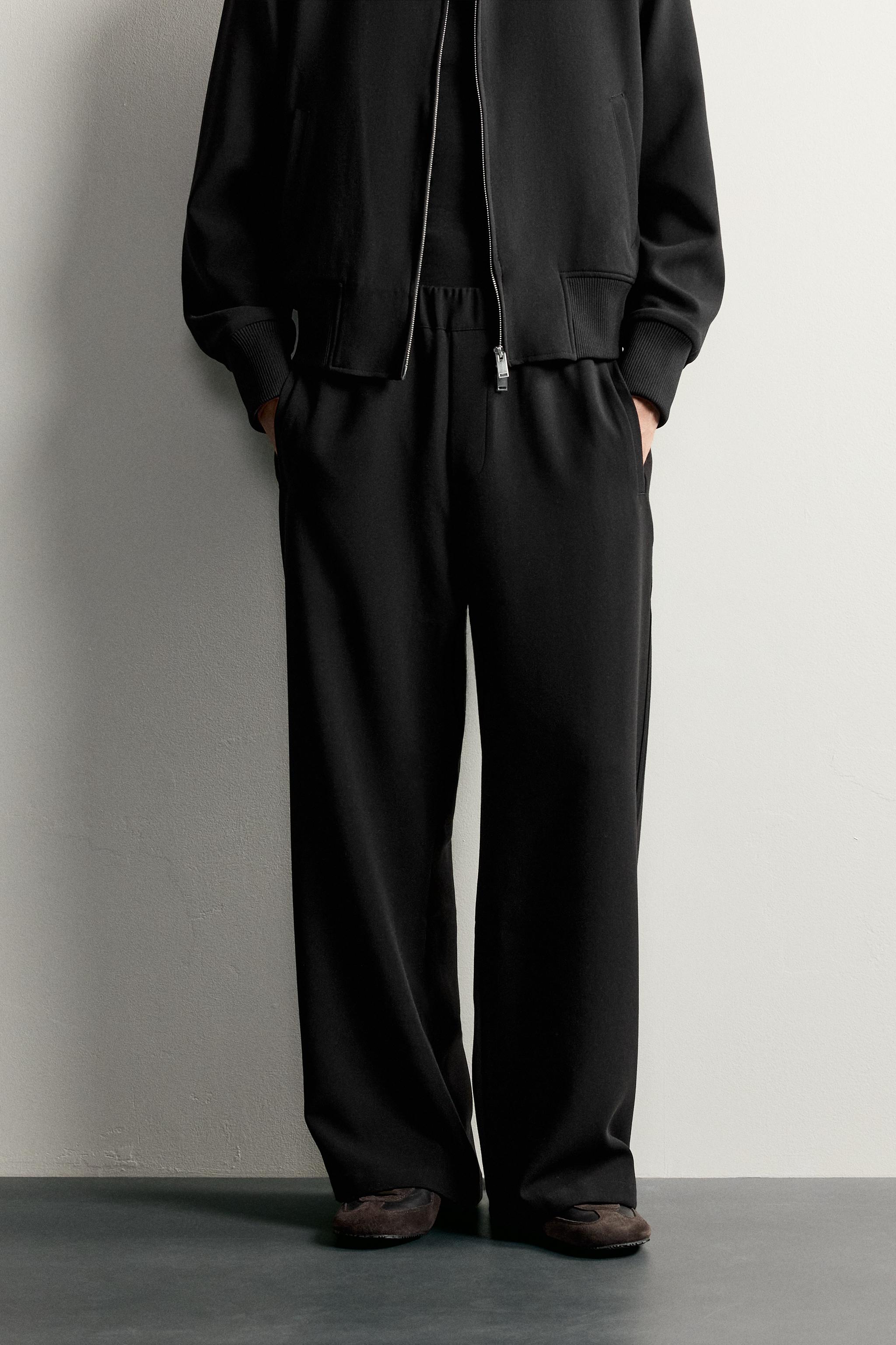 WIDE-LEG FLOWY PANTS